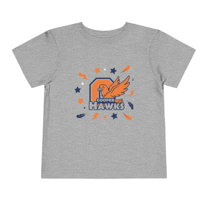 Robbinsdale Cooper Hawks Toddler Short Sleeve Tee – Playful & Sporty Shirt for Little Fans