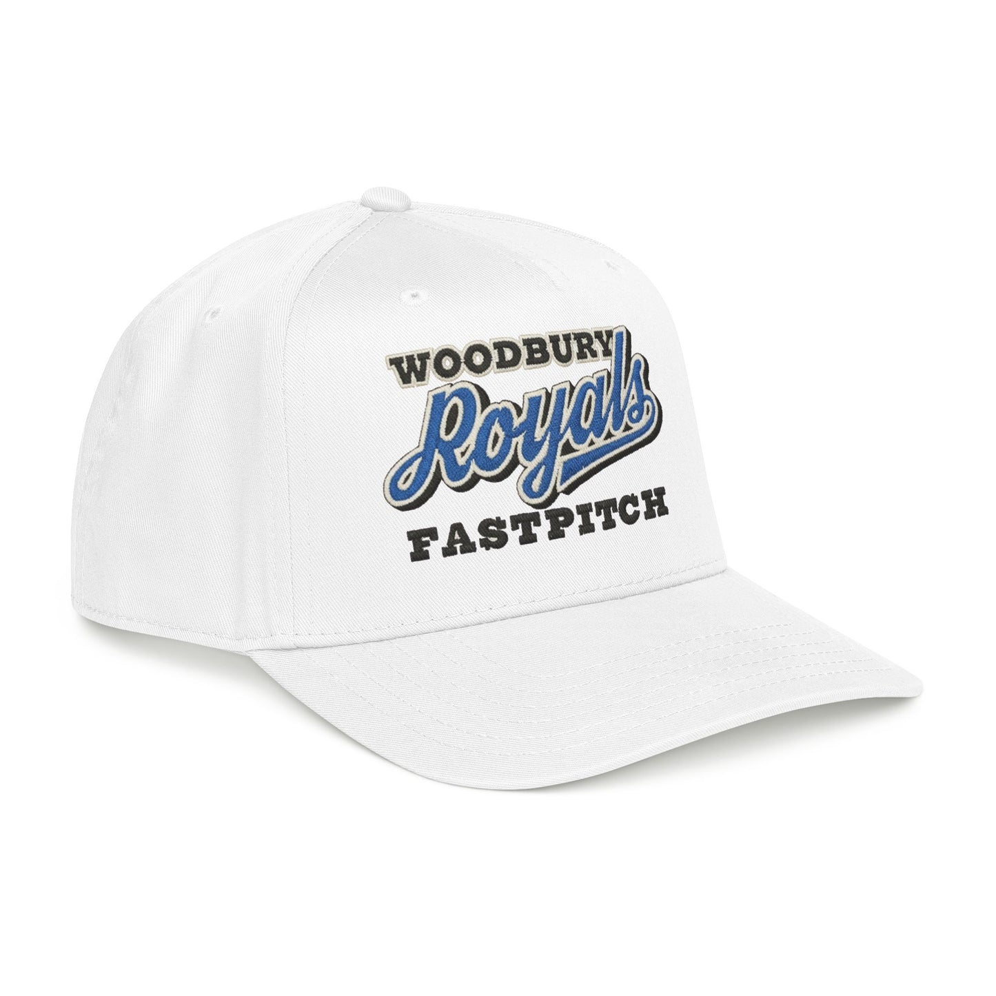 Woodbury Royals Fastpitch Mid-Profile Baseball Cap — Team Logo Snapback