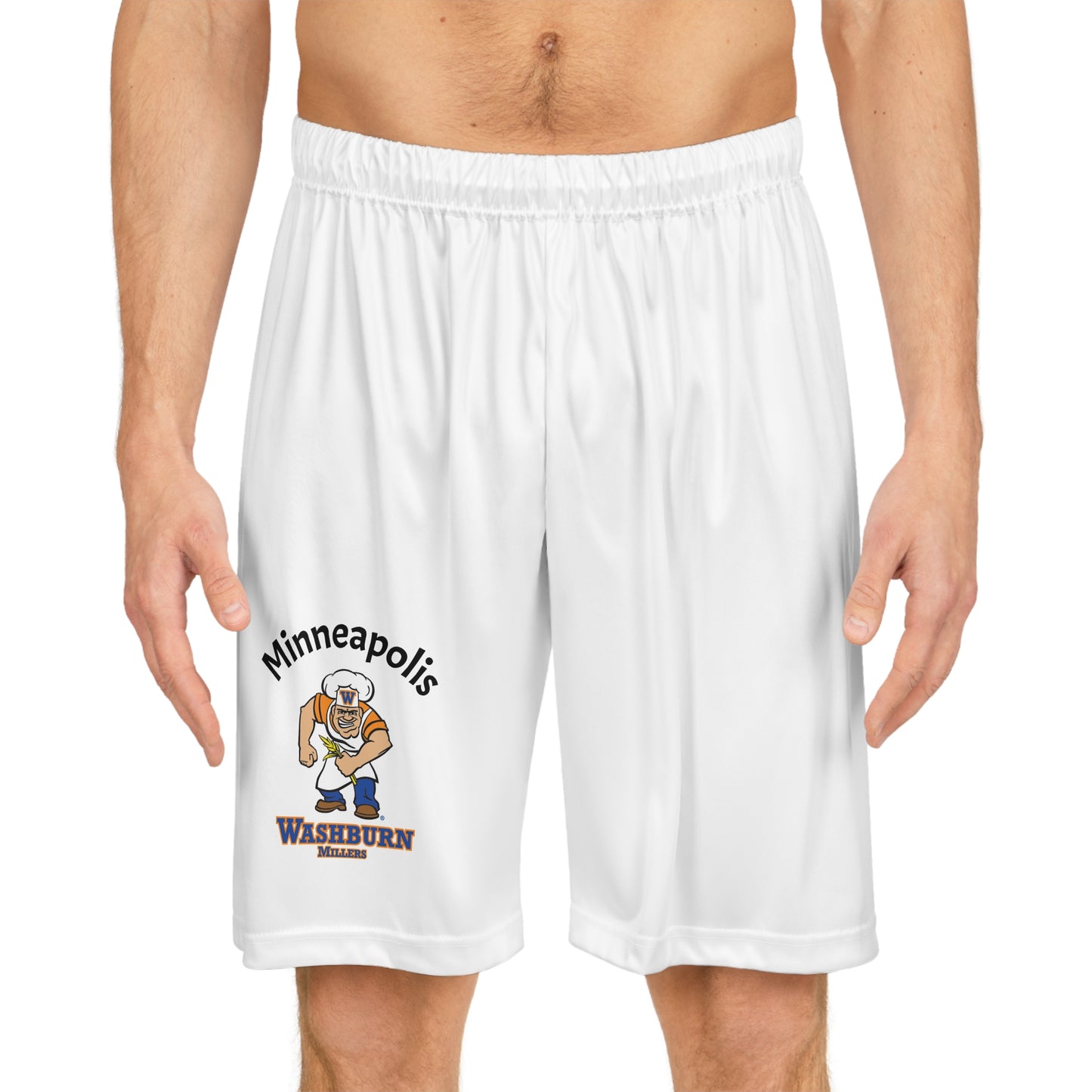 Minneapolis Washburn Millers Basketball Shorts - Athletic Sportswear for Comfort & Style