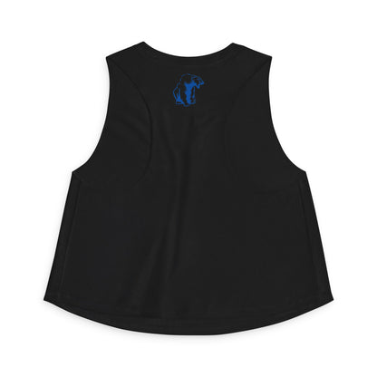 Minneapolis North Polars Crop Top — Retro Script Athletic Women's Tank