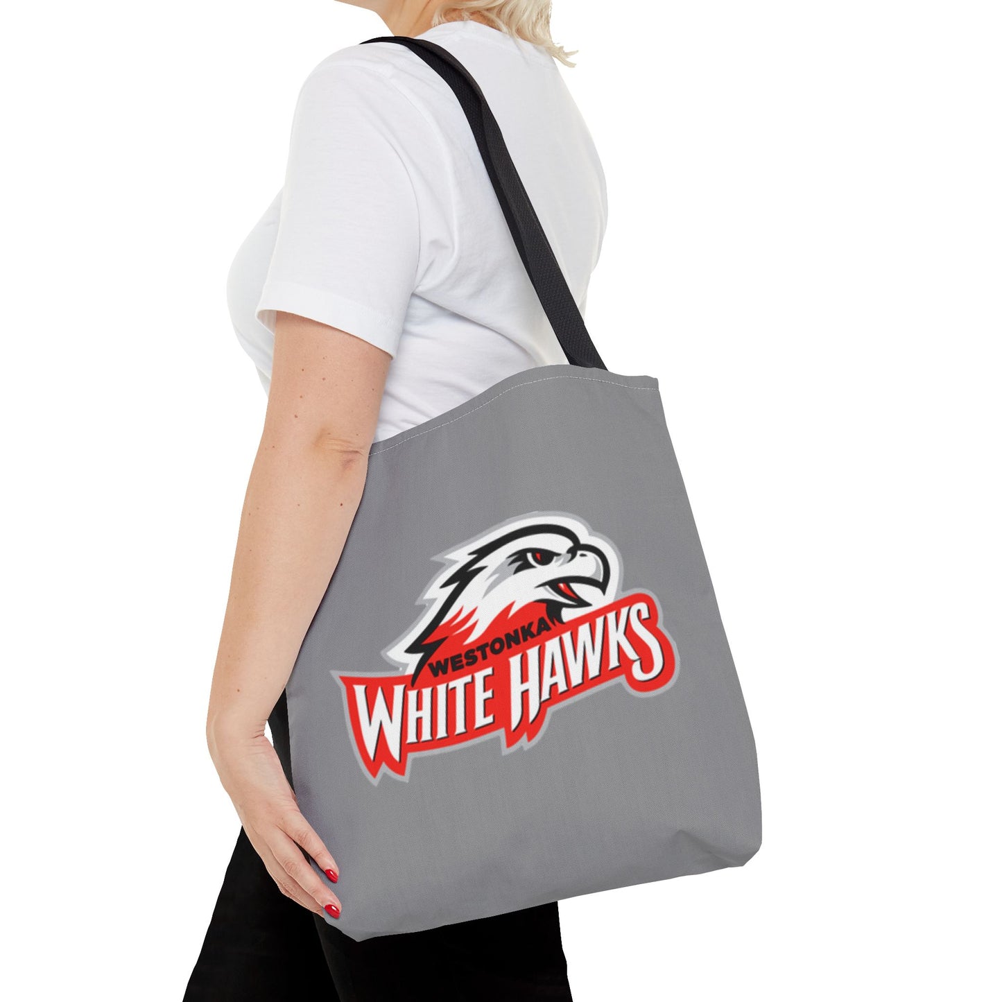 Mound Westonka White Hawks Tote Bag - Versatile Eco-Friendly Carrier