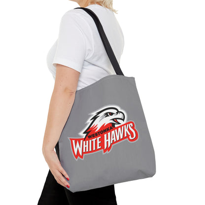 Mound Westonka White Hawks Tote Bag - Versatile Eco-Friendly Carrier