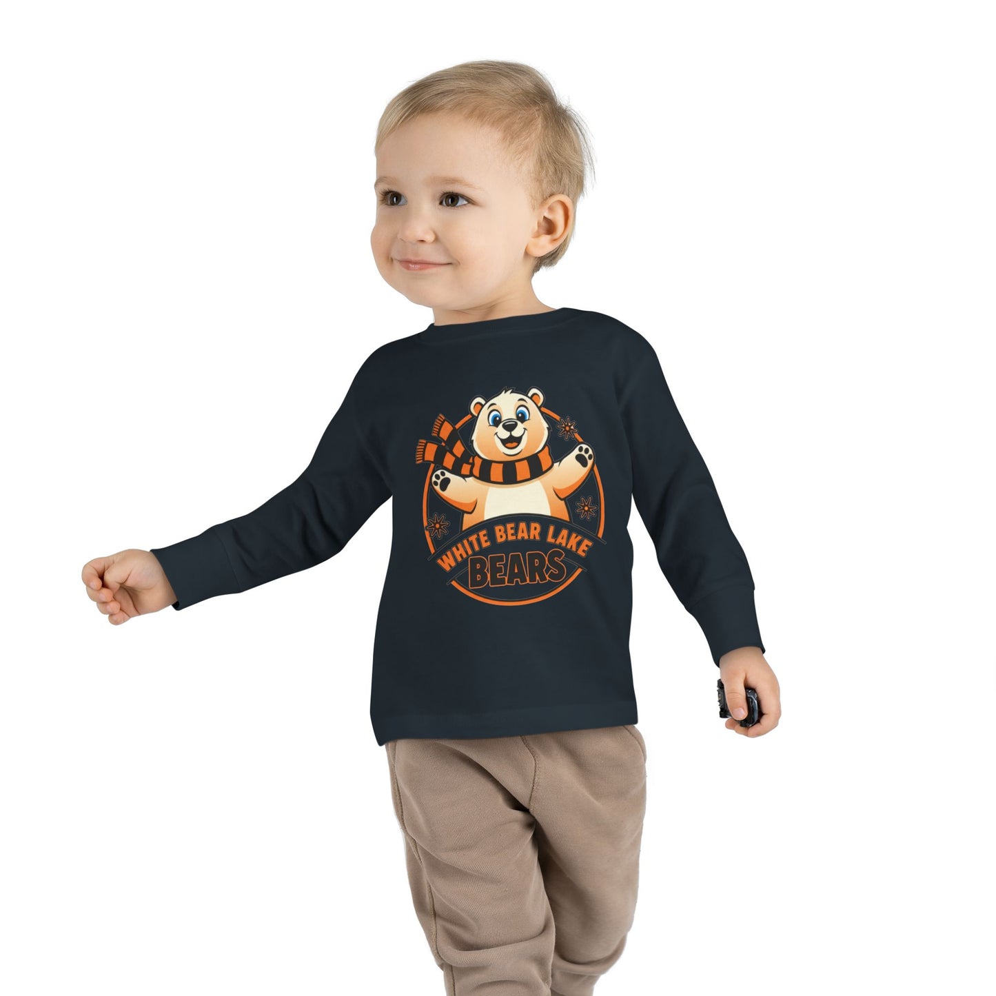 Toddler Long Sleeve Tee - White Bear Lake Bears