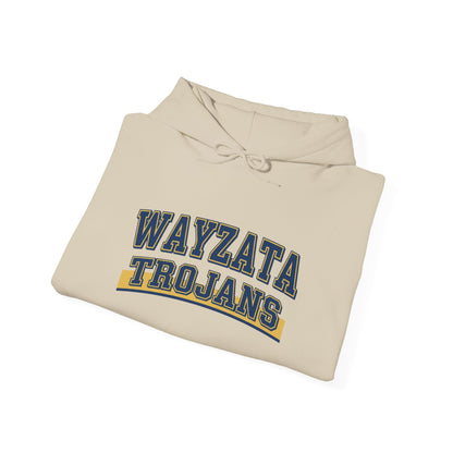 Wayzata Trojans Block Hoodie