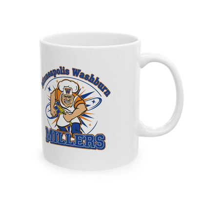 Minneapolis Washburn Millers Ceramic Mug, (11 oz, 15 oz)