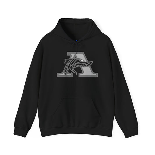 Robbinsdale Armstrong Falcons Logo Black Hoodie