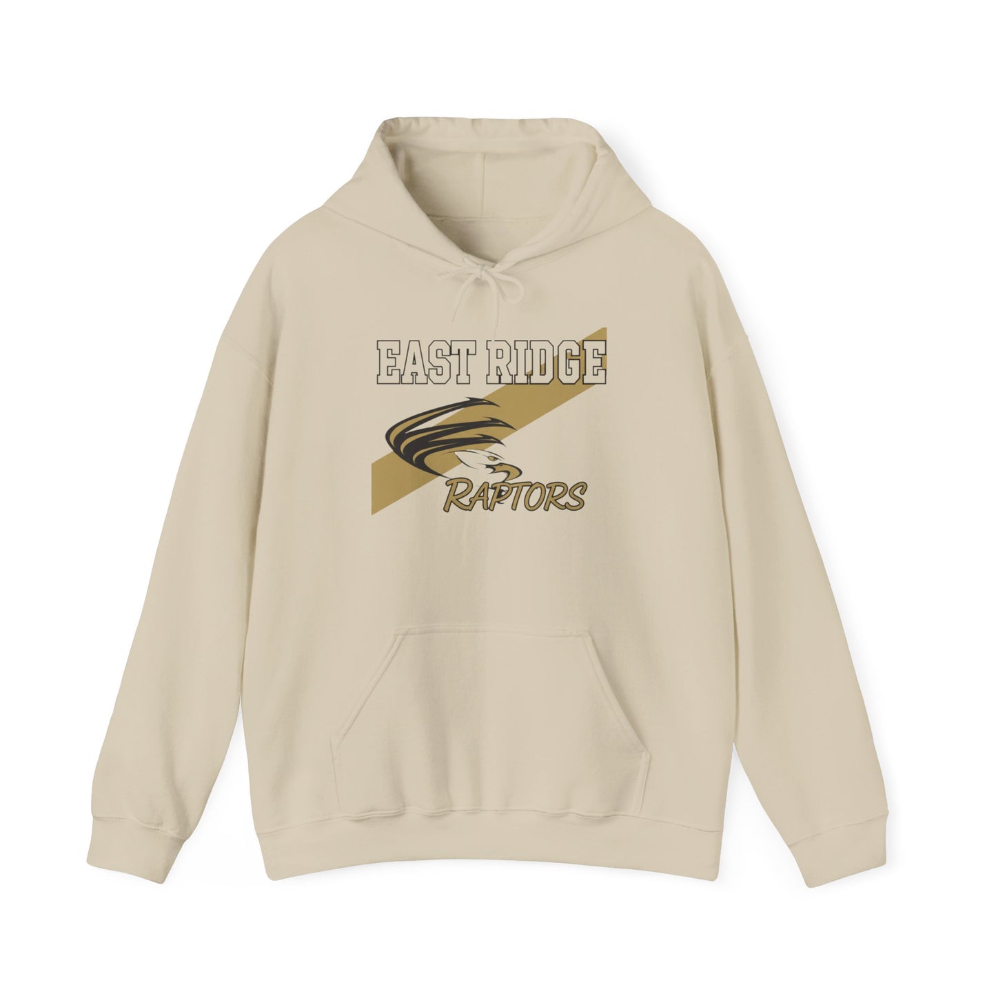 East Ridge Raptors Hoodie — Vintage School Mascot Sweatshirt