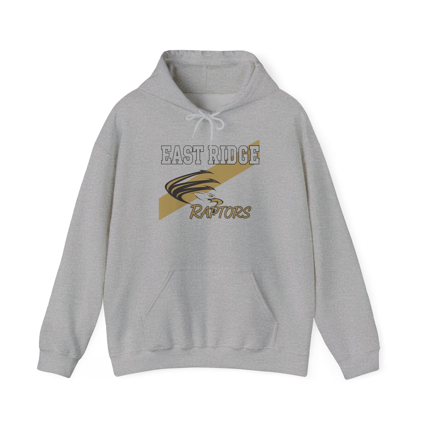 East Ridge Raptors Hoodie — Vintage School Mascot Sweatshirt