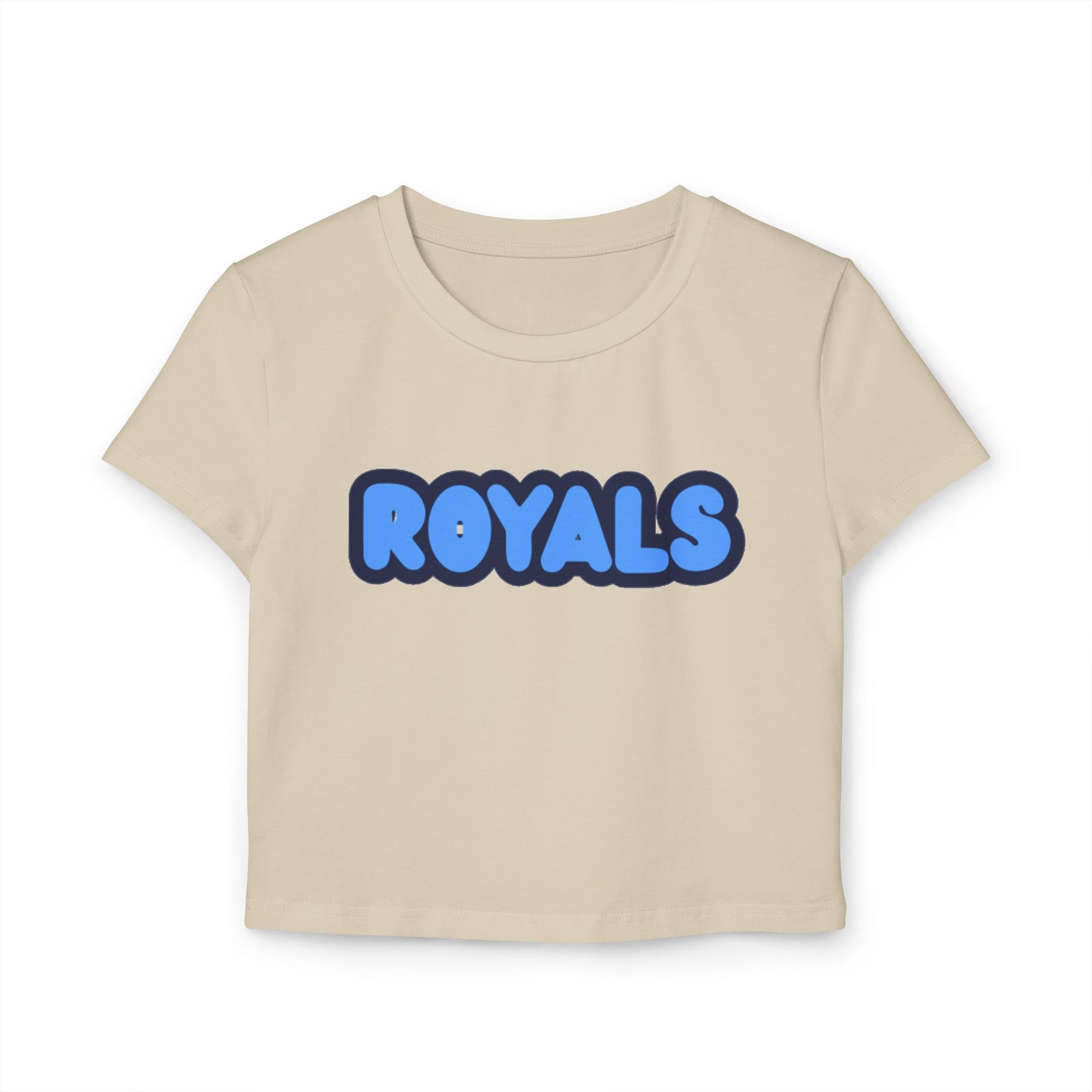 Hopkins Royals Women’s Baby Tee - Retro Graphic Top for Casual Vibes