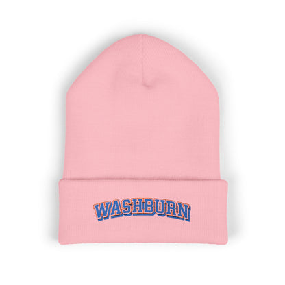 Minneapolis Washburn Classic Cuffed Beanie Hat - Text Logo