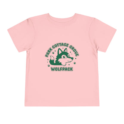 Park Wolfpack Toddler Short Sleeve Tee - Fun & Playful Kids' Shirt