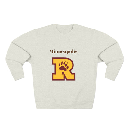 Minneapolis Roosevelt Teddies Unisex Crewneck Sweatshirt | Cozy School Spirit Apparel