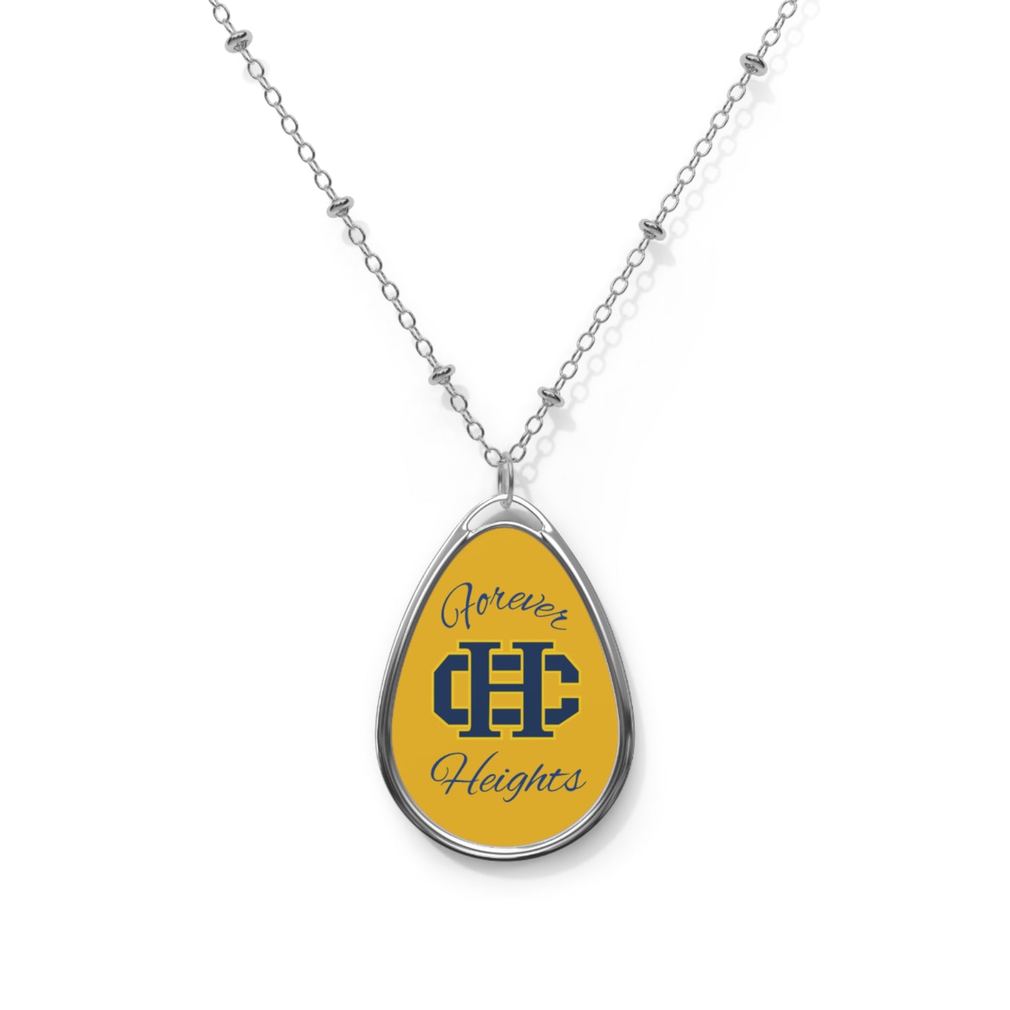 Columbia Heights Hylanders Oval "Forever" Necklace