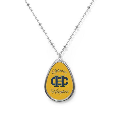 Columbia Heights Hylanders Oval "Forever" Necklace