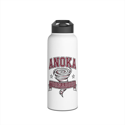 Anoka Tornadoes Stainless Steel, Durable Water Bottle