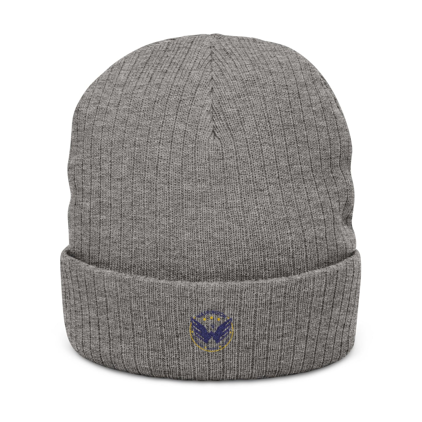Saint Paul Washington Tech Embroidered Ribbed Knit Beanie