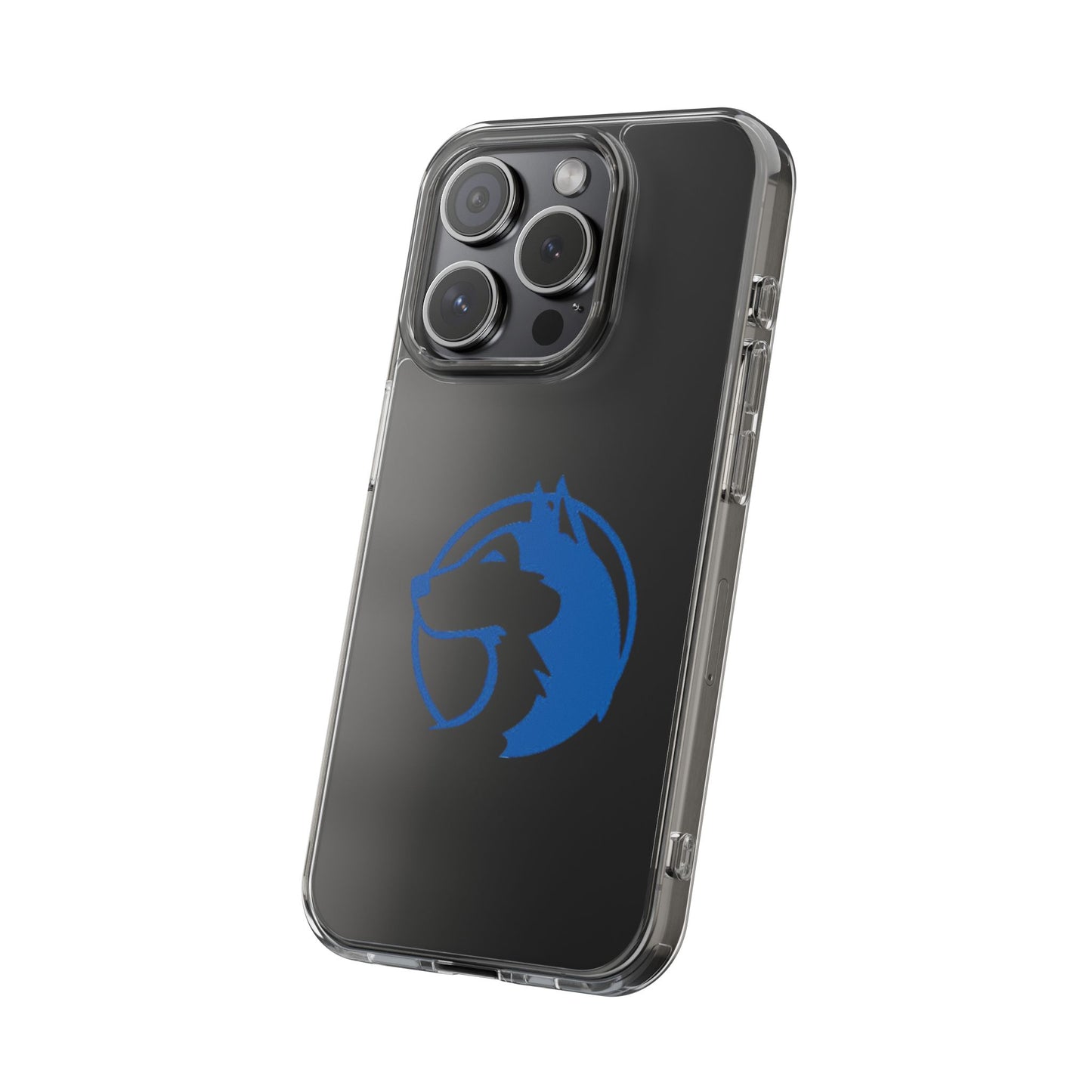 Saint Anthony Huskies Clear Phone Case