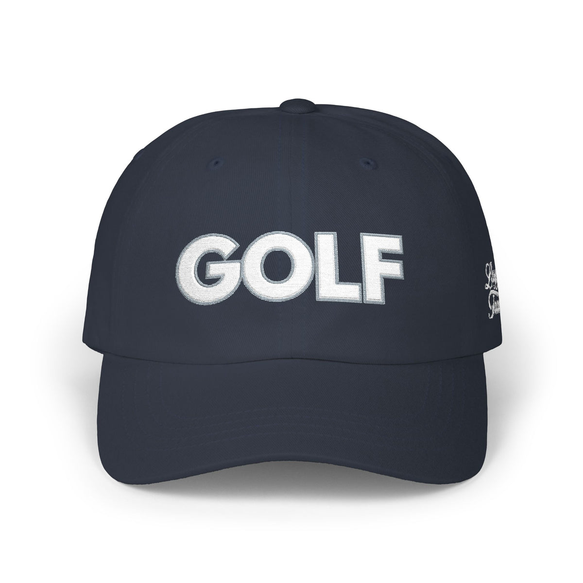 Loggers Trail 'GOLF' Cap — Vintage Fuzzy Lettering