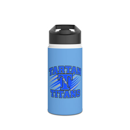 Tartan Titans Stainless Steel Water Bottle, Motivational Hydration Bottle, Sports Water Bottle, Eco-Friendly Gift, Personalized Travel Mug