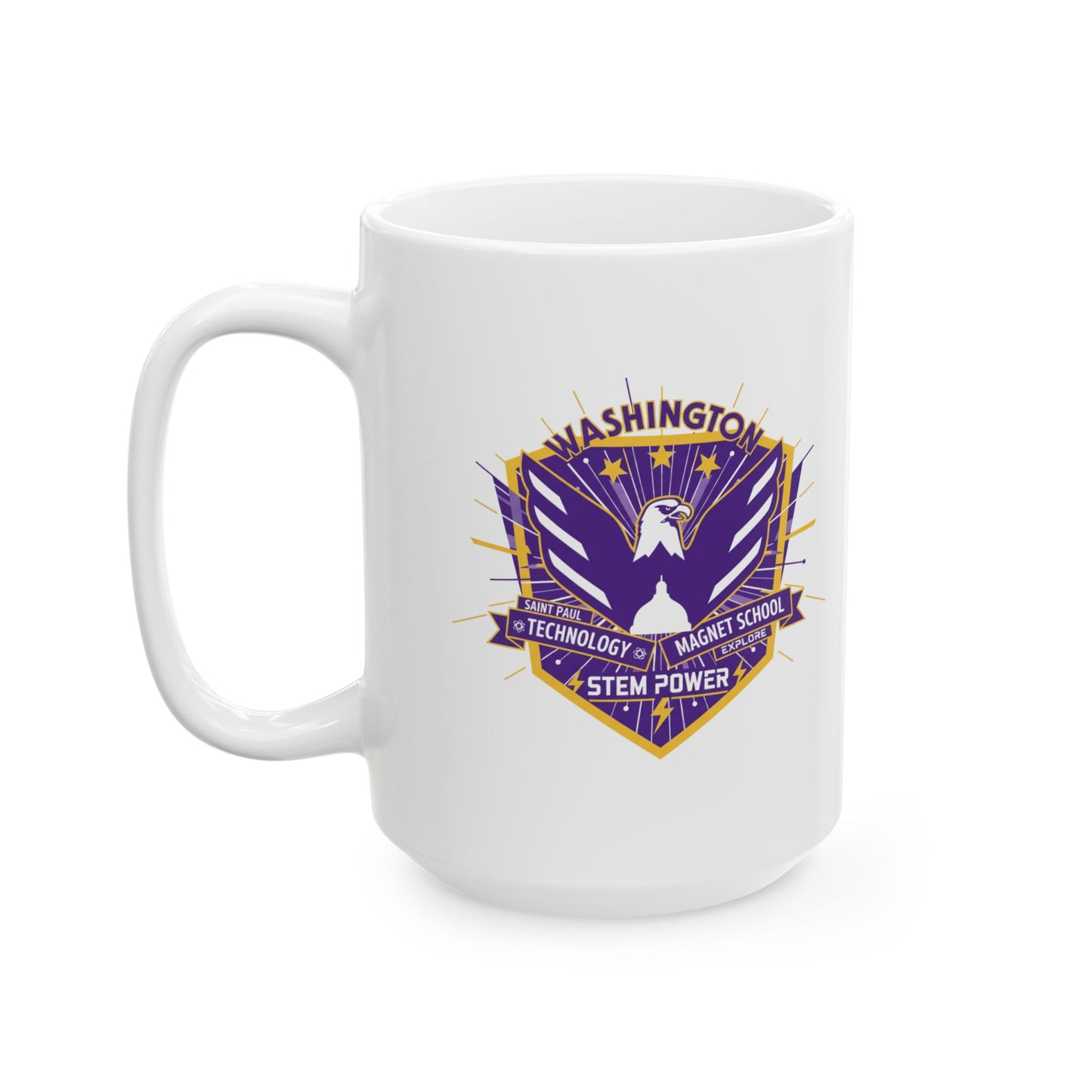 Saint Paul Washington Tech Ceramic Mug - 11oz & 15oz