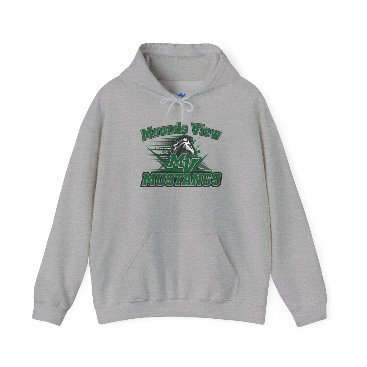 Mustangs Spirit Hoodie — Mountain View High School Mascot Sweatshirt