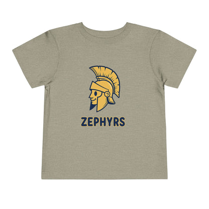 Mahtomedi Zephyrs Toddler Short Sleeve Tee - Cool T-Shirt for Young Fans