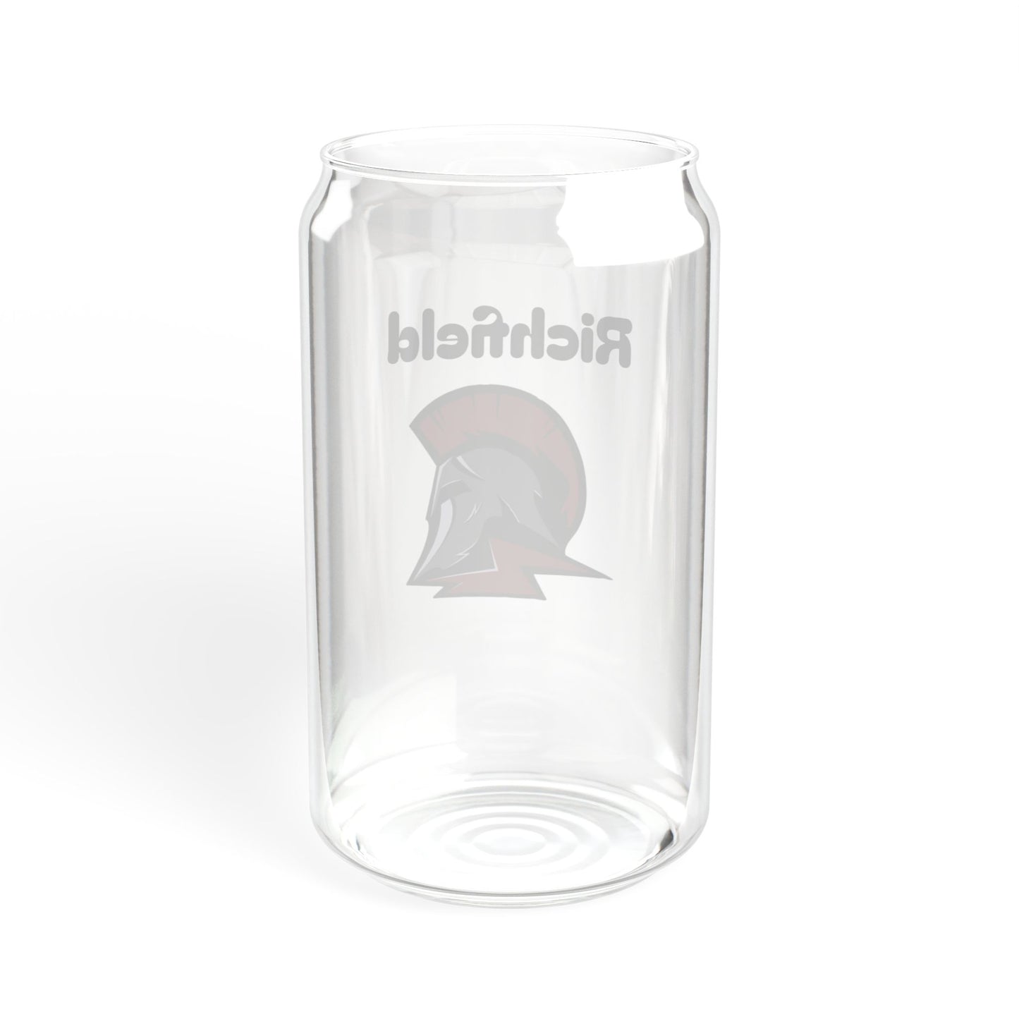 Richfield Spartans Stylish 16oz Sipper Glass, Eco-Friendly Drinkware