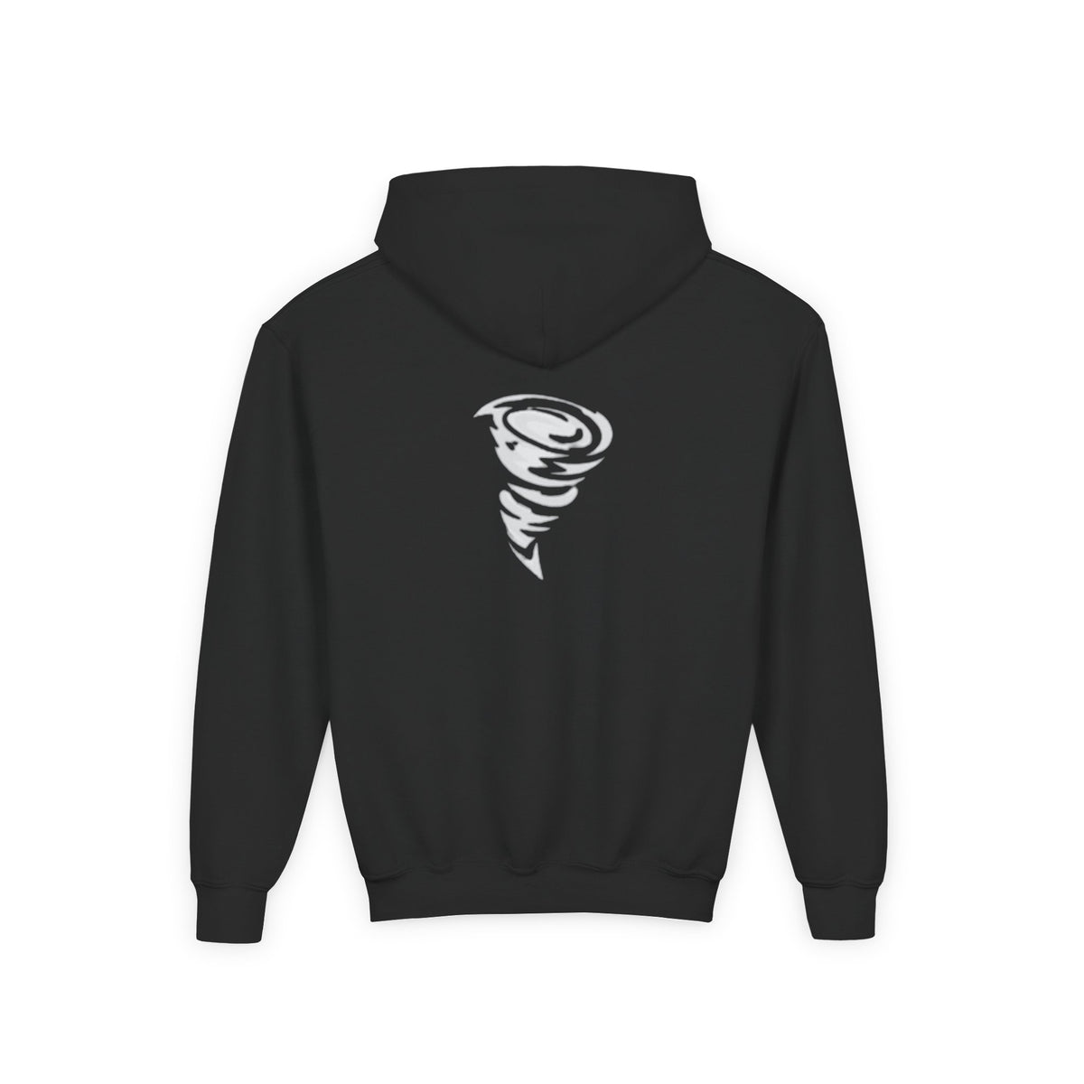 Anoka Tornadoes Youth Hoodie — School Spirit Pullover with Tornado Back Graphic