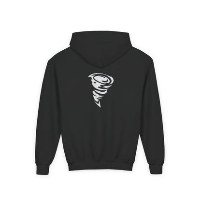 Anoka Tornadoes Youth Hoodie — School Spirit Pullover with Tornado Back Graphic
