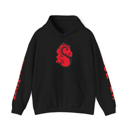 Stillwater Ponies Red Pony Logo Hoodie