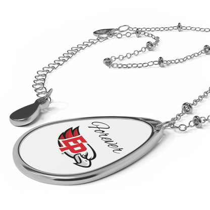 Eden Prairie Eagles Oval Pendant "Forever" Necklace