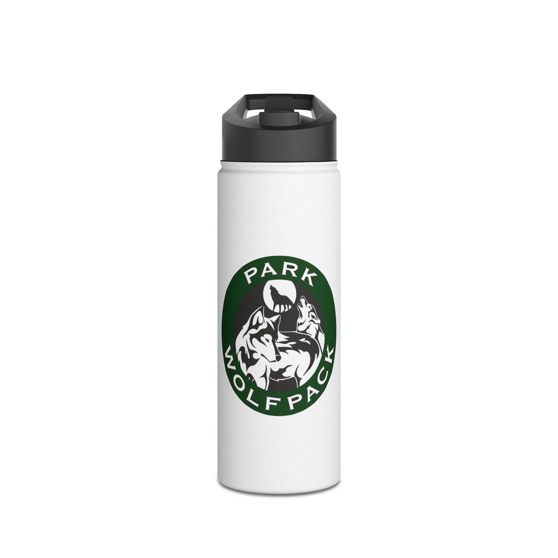 Park Cottage Grove Wolfpack Stainless Steel Water Bottle, Motivational Hydration Bottle, Sports Water Bottle, Eco-Friendly Gift, Personalized Travel Mug
