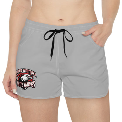 Mound Westonka White Hawks Women's Grey Casual Shorts
