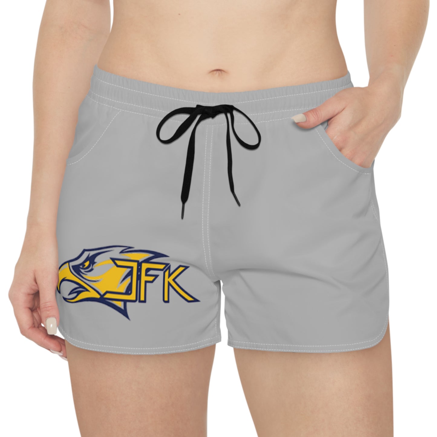 Bloomington Kennedy Eagles Women's Casual Grey Shorts