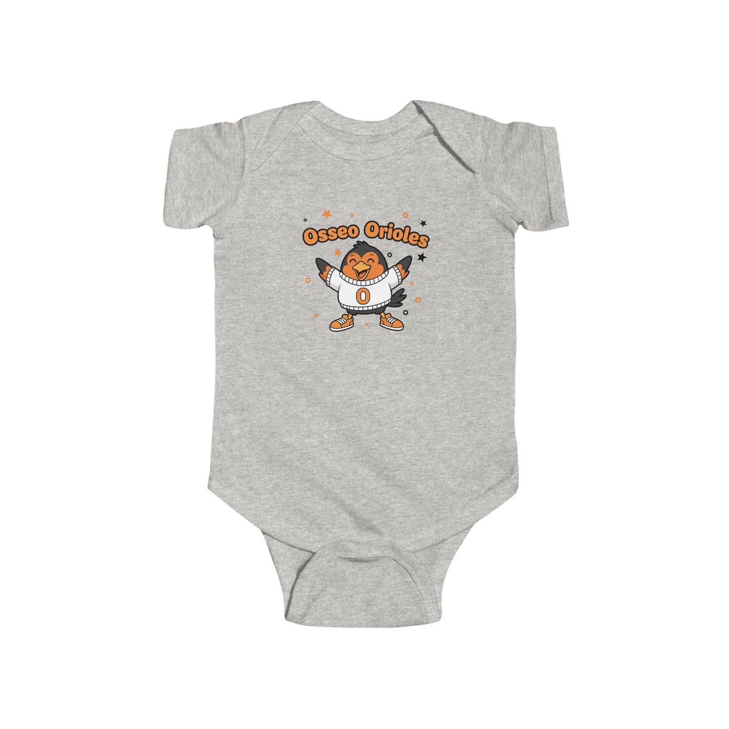Osseo Orioles Infant Bodysuit - Perfect Baby Shower Gift