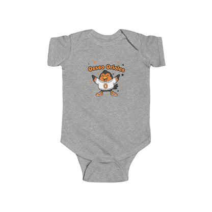 Osseo Orioles Infant Bodysuit - Perfect Baby Shower Gift