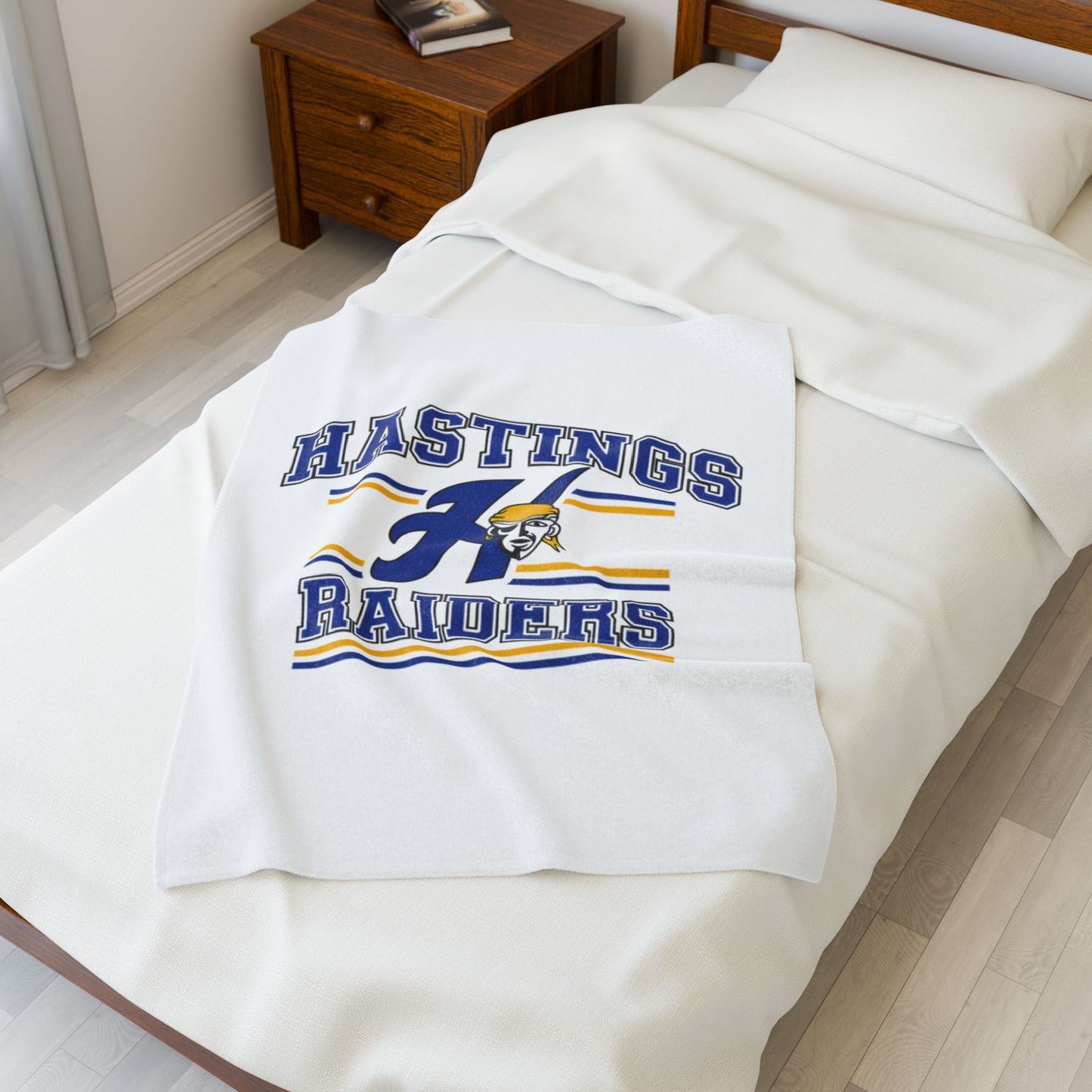 Hastings Raiders Cozy Velveteen Plush Blanket - Perfect for Relaxation and Home Decor