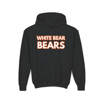 White Bear Bears Youth Hoodie — School Team Spirit Pullover