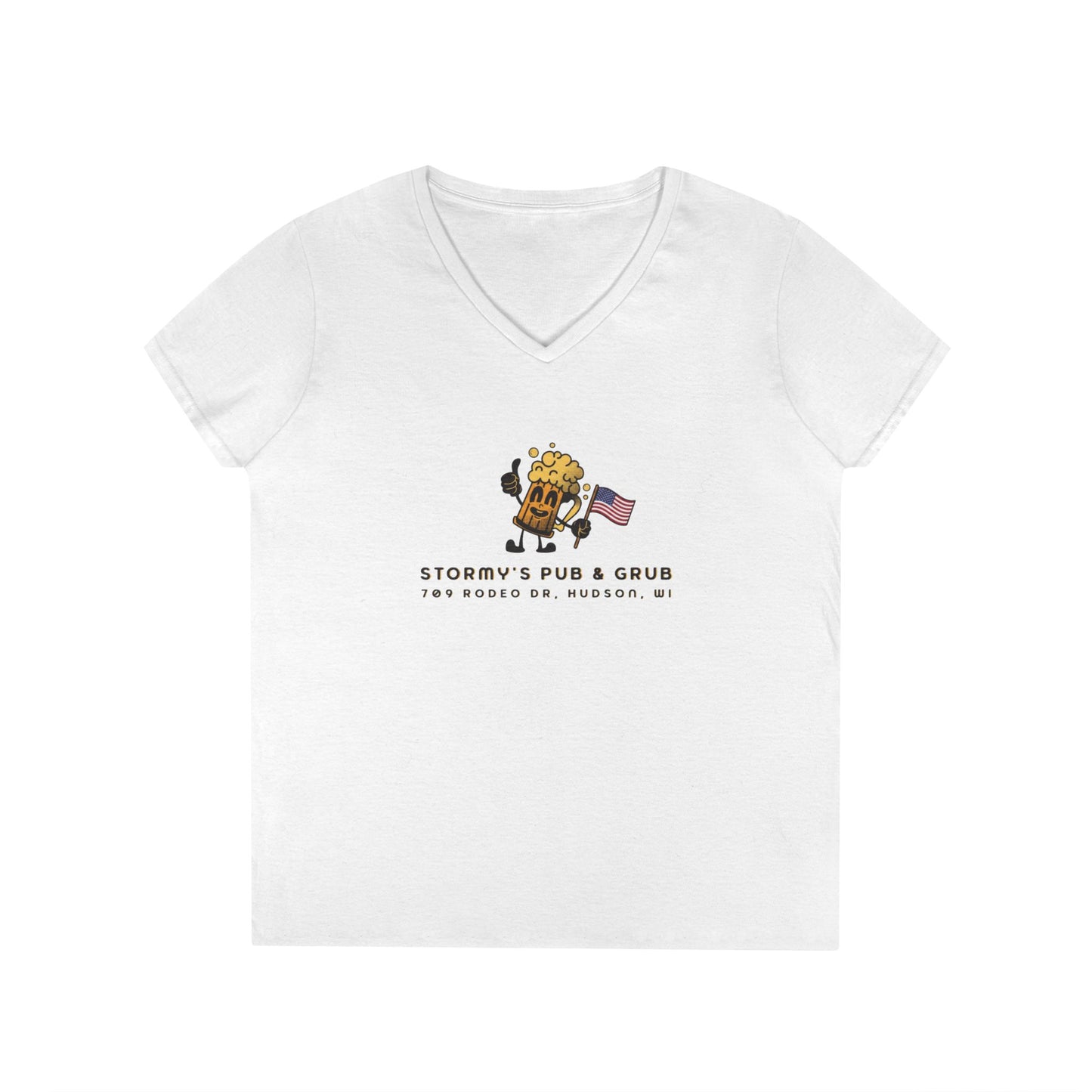Women's V-Neck T-Shirt — "I Only Drink Beer 3 Days a Week: Yesterday, Today & Tomorrow"