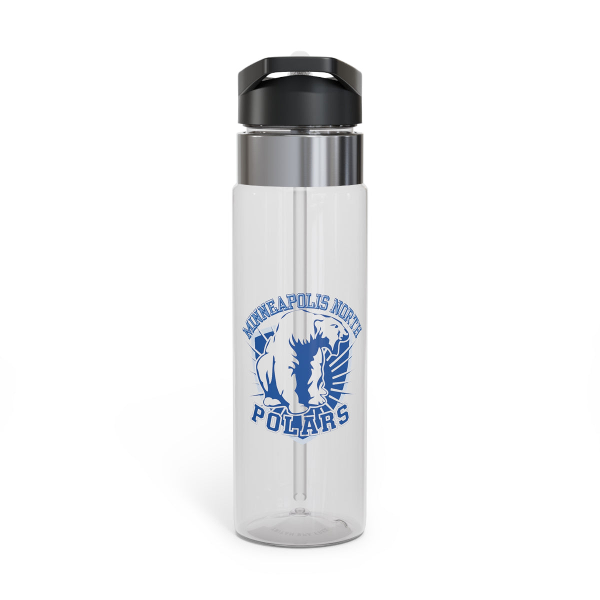 Minneapolis North 20oz Sport Bottle – Clear Tritan Water Bottle