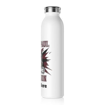 Saint Paul Johnson Slim Water Bottle —  Stainless Insulated Bottle