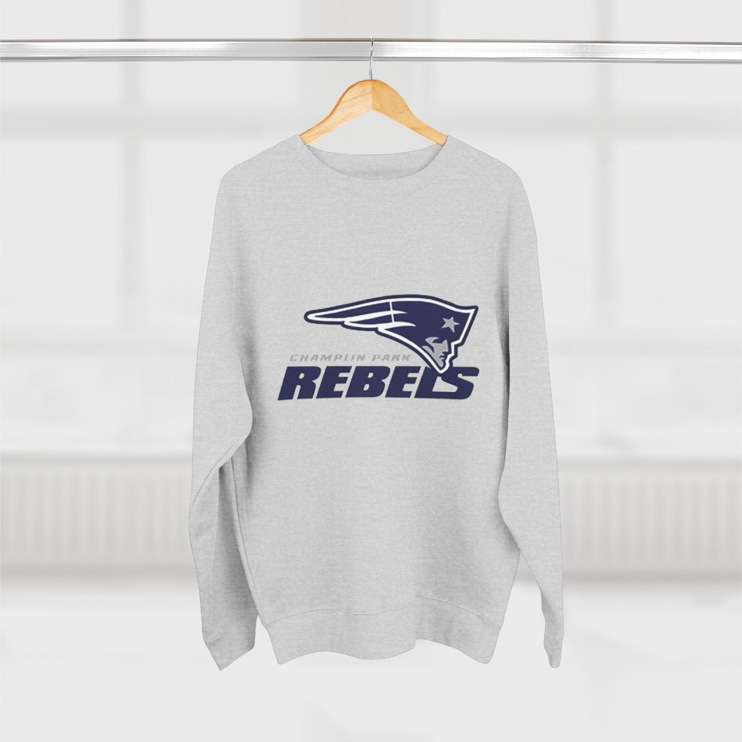 Champlin Park Rebels Unisex Crewneck Sweatshirt  - Cozy Everyday Wear