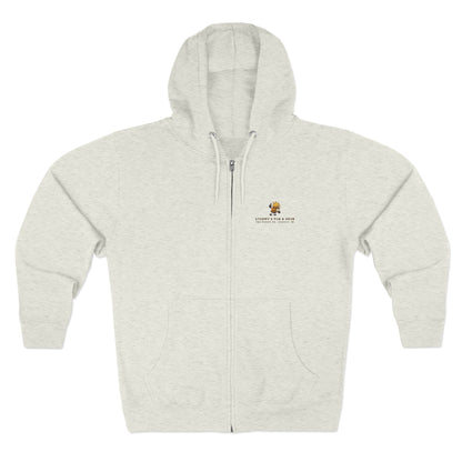 Stormy's Pub & Grub Logo Vintage-Style Hooded Zip-Up
