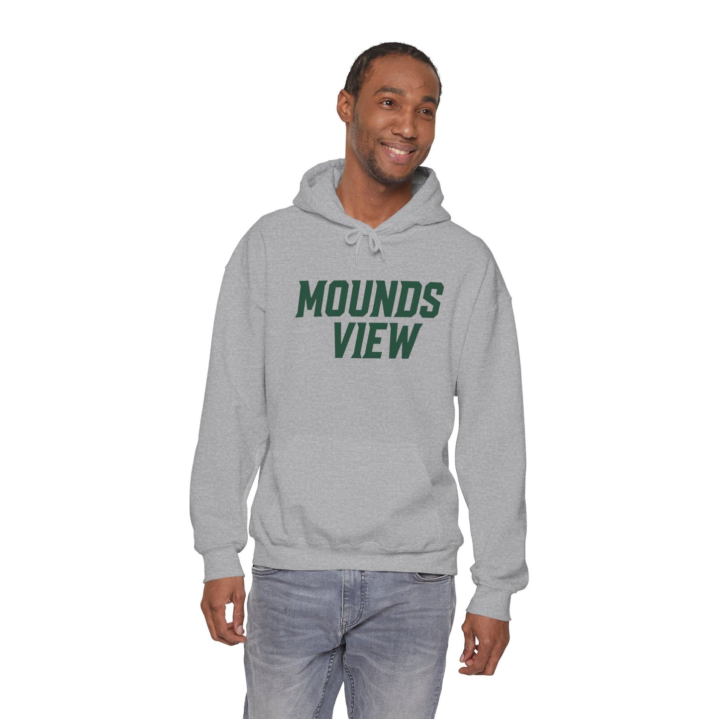 Mounds View Mustangs Block Sweatshirt