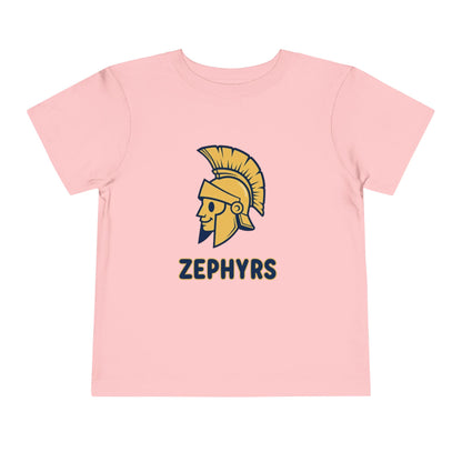 Mahtomedi Zephyrs Toddler Short Sleeve Tee - Cool T-Shirt for Young Fans