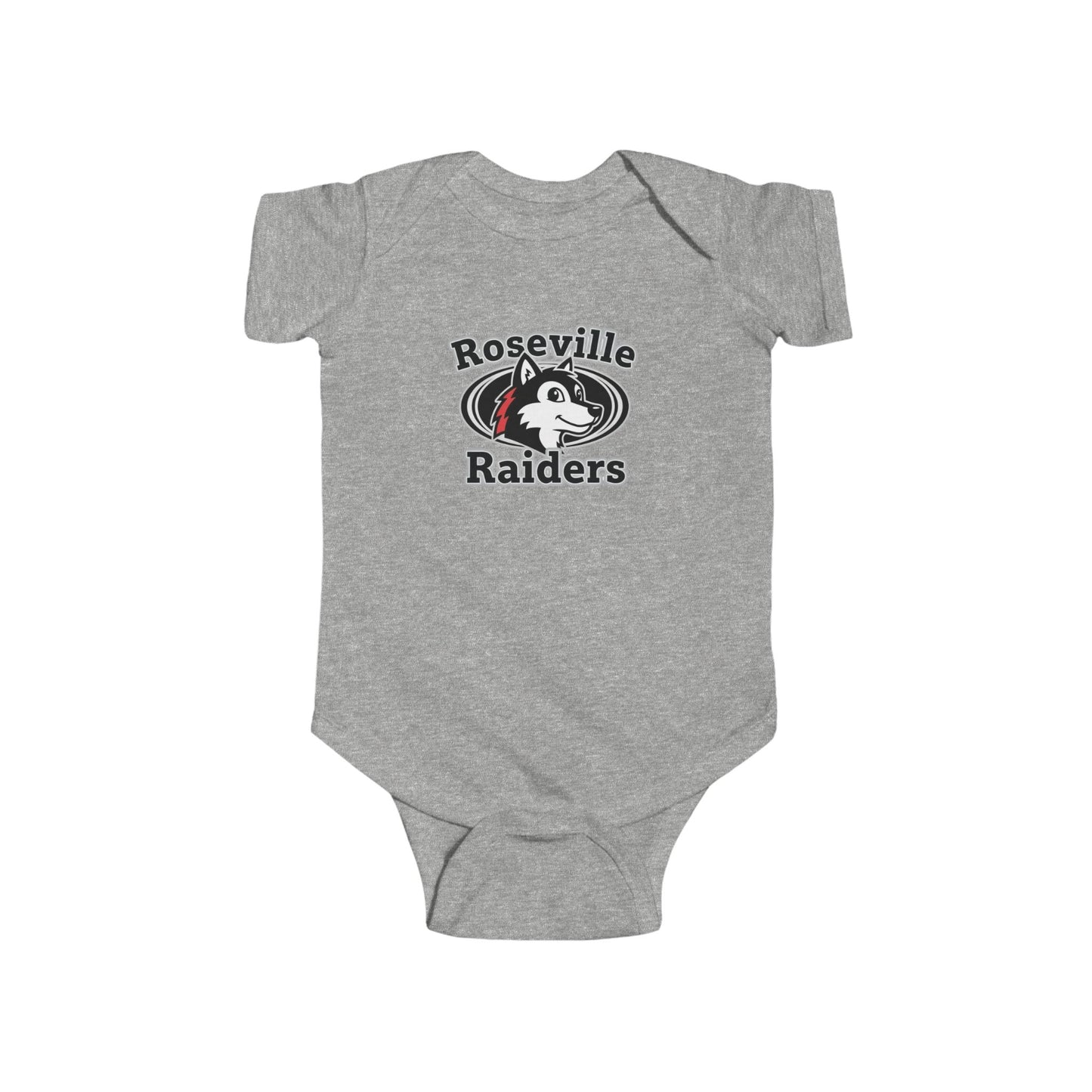 Roseville Raiders Infant Bodysuit - Cute Baby Sports Apparel