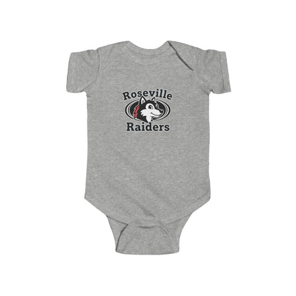 Roseville Raiders Infant Bodysuit - Cute Baby Sports Apparel