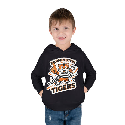 Farmington Tigers Toddler Pullover Fleece Hoodie