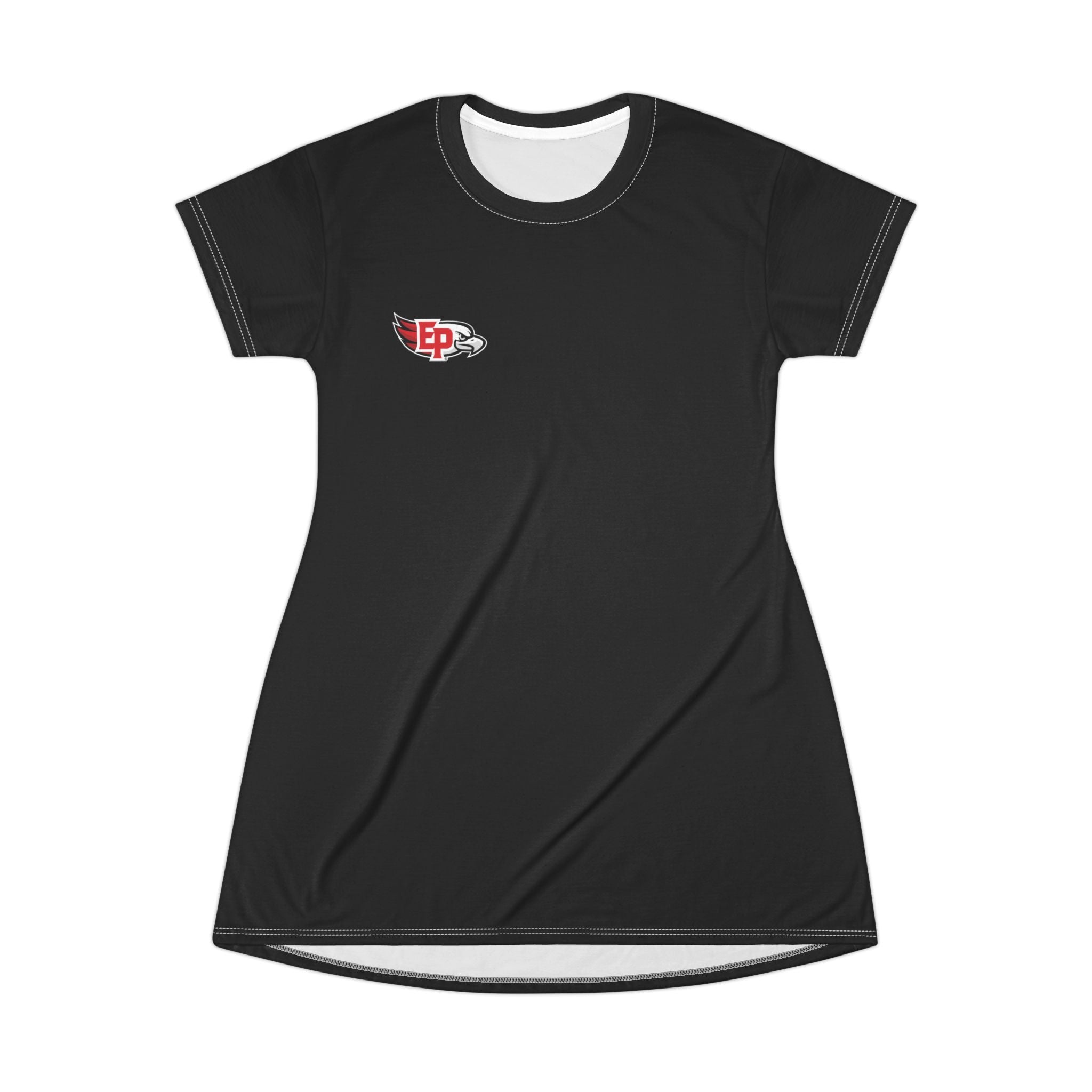 Eden Prairie Eagles Black T-Shirt Dress
