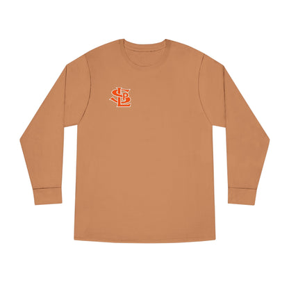 Saint Louis Park Orioles Casual Long Sleeve Crewneck Tee - Perfect for Everyday Wear